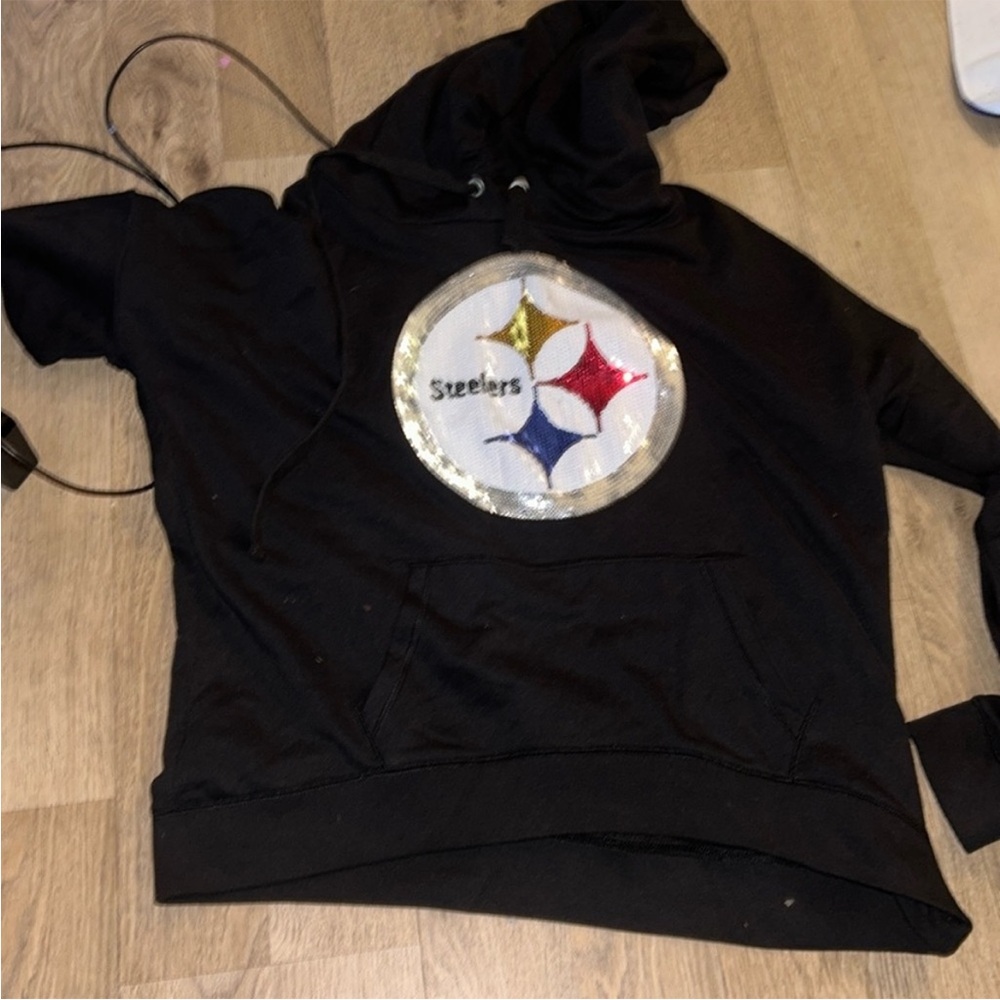 Pink pittsburgh Steelers sweatshirt